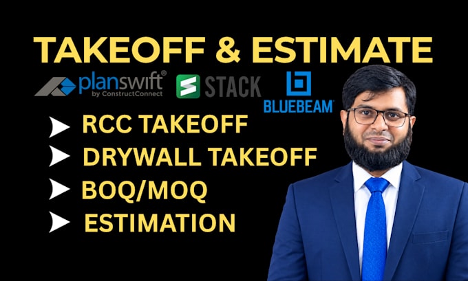 do material takeoff, quantity takeoff as a quantity surveyor