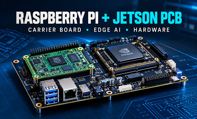 design raspberry, pi,nvidia,jestson,pcb, carrier board, edgeai, embeded hardware