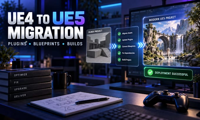 migrate your unreal engine 4 project to unreal engine 5
