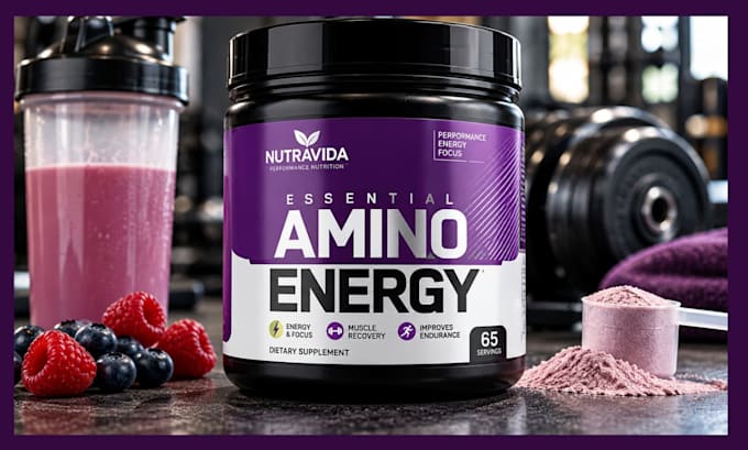 design  private label dropshiping ecommerce supplement shopify store