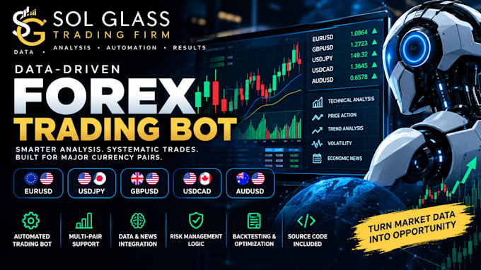 install data driven profitable currency bot usdjpy, eurusd, gbpusd, dxy, eurgbp