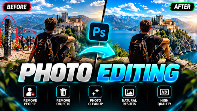 remove unwanted objects from your photos