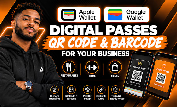 create apple and google wallet passes with qr codes for your business