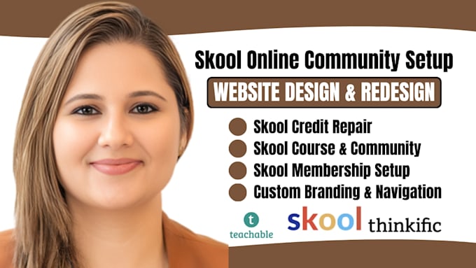 setup skool community online course, skool credit repair, skool course creation