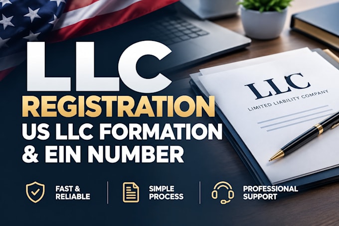 do llc registration, US llc formation and ein number