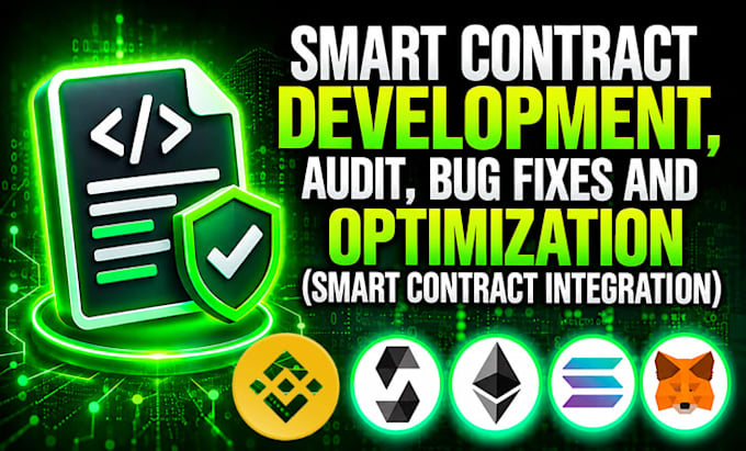 write, deploy, audit smart contract, solidity, rust, erc20 smart contract, audit