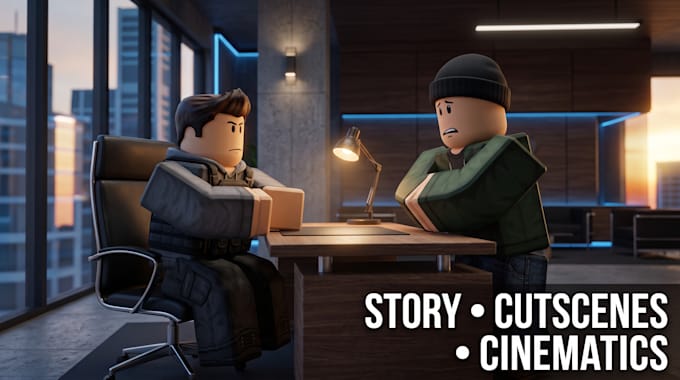 create cinematic roblox game cutscenes and trailers
