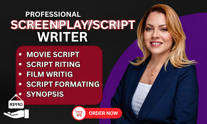 proofread, edit and format screenplay feature movie script film script editing