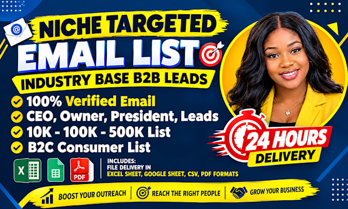 build niche targeted email list for email marketing