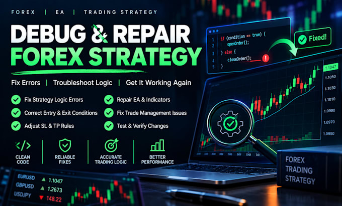 debug and repair your forex trading strategy