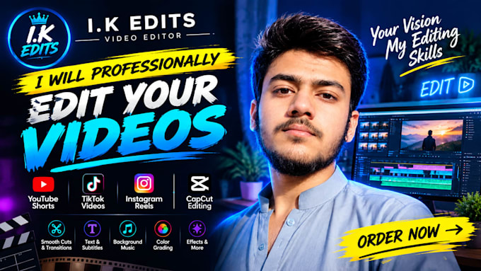 professionally edit your videos with transition and effects