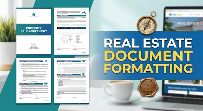 do professional document typing and real estate document formatting