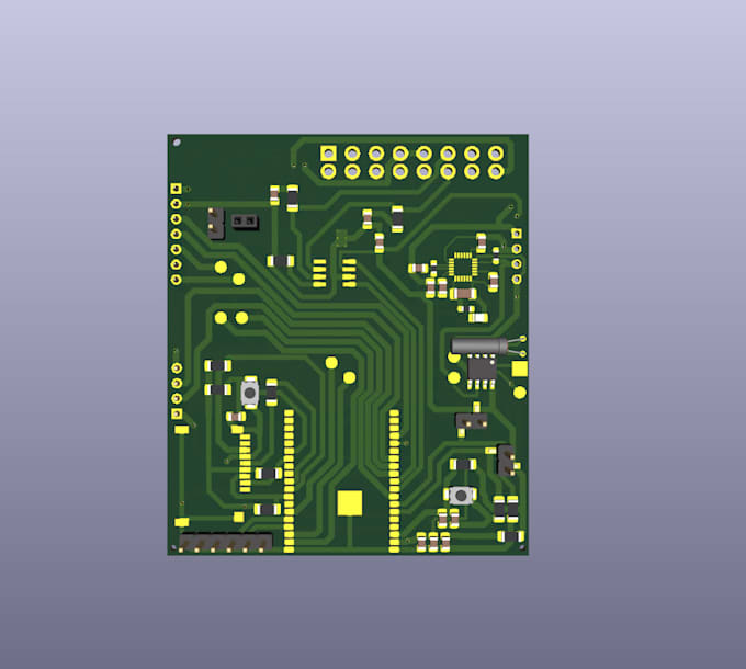 design a pcb in kicad for you