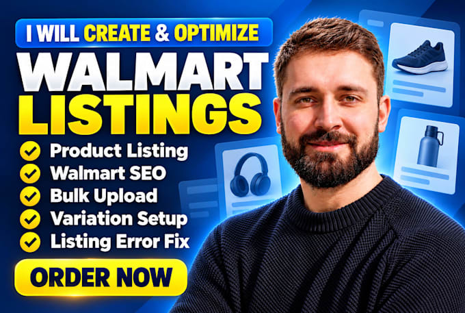 create and optimize walmart listings
