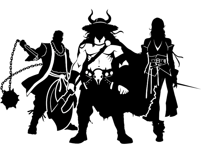 make awesome professional silhouette vector art