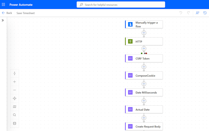 develop power platform solutions with power automate