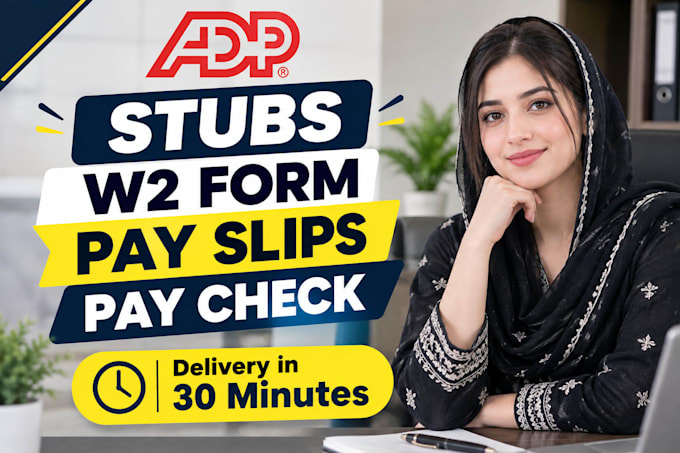 do stubs and w2 for you and your employee