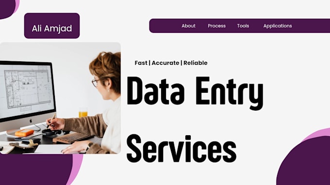 do data entry anad web reserch