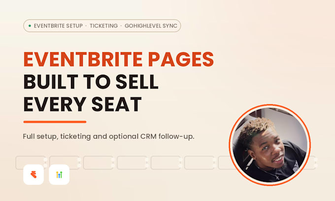 setup your eventbrite event with ticketing and gohighlevel sync