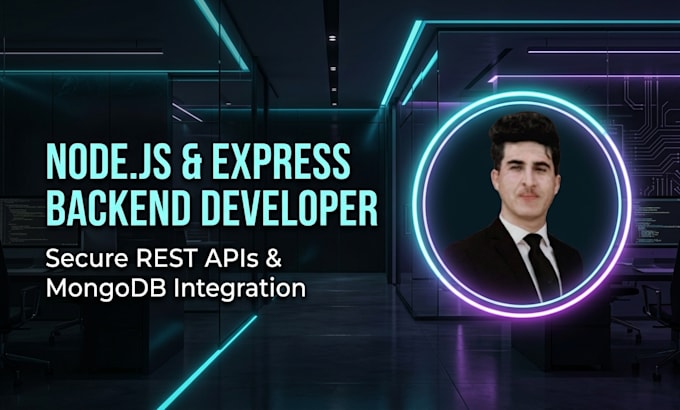 build secure rest api node js express backend