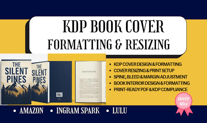 fix rejected book formatting, kdp book interior, book layout design
