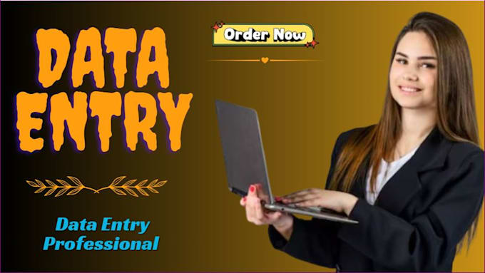 do enter data on excel professionally