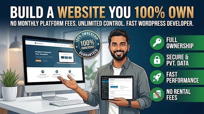 build a custom wordpress site with full ownership