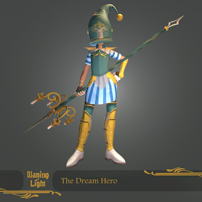 create stylized 3d models, characters, props, and environments
