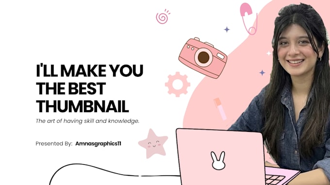 design amazing youtube thumbnails that will get views