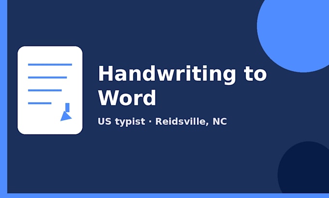 convert your handwritten notes into a clean word file