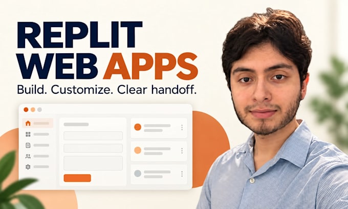 build or customize a replit web app