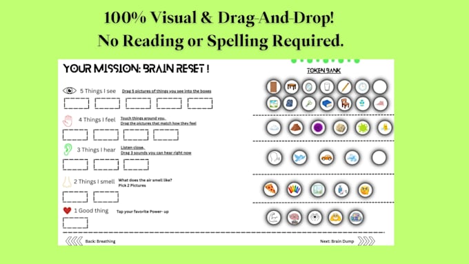 create an interactive digital calm down corner kit for special ed or autism