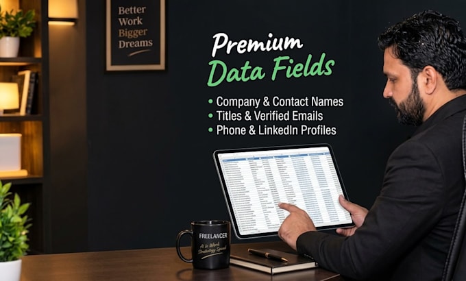 do targeted b2b lead generation and email list building