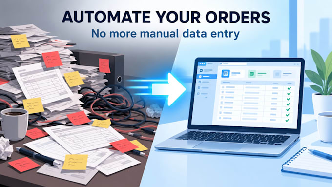 set up automated order sync workflow for your ecommerce store