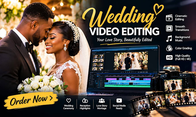 wedding video editing professionally