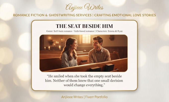 ghostwrite a captivating romance short story