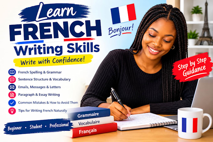 teach you how to write french