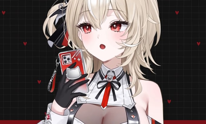 design and vtuber rigging live 2d vtuber model, 2d vtuber model, vtuber model