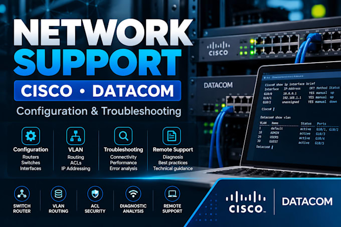 configure and troubleshoot cisco and datacom networks