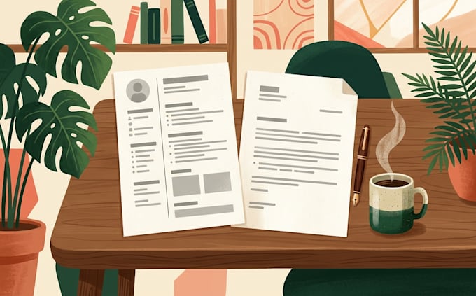 write your french cv and cover letter