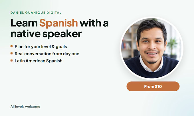 teach you spanish online as a native speaker