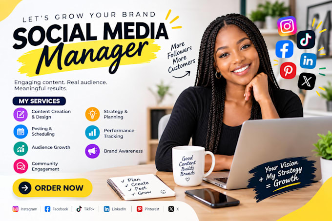 do social media management