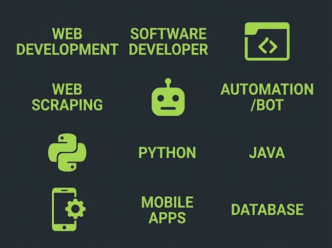 build python web scraping, automation, desktop applications and bots for you