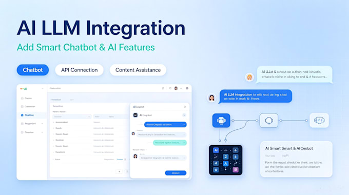java vue and integrate ai llm, make PPT and video editing