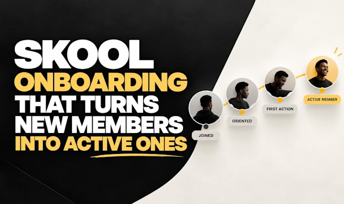 fix your skool onboarding and activate new members