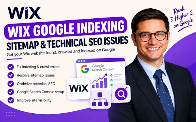fix wix indexing google indexing sitemap technical SEO issues