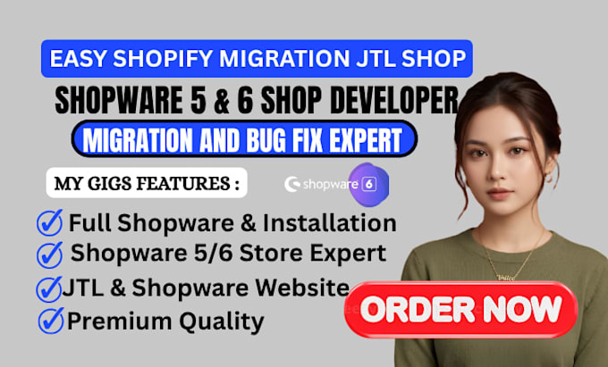 develop, customize fix and optimize your shopware 6 store professionally lovable