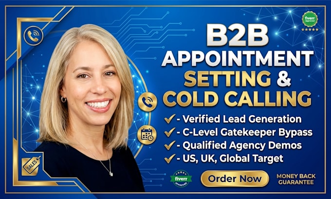 do US web design agency lead generation cold calling appointment setting closer