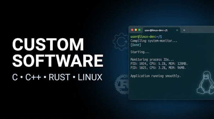 develop software using c and rust