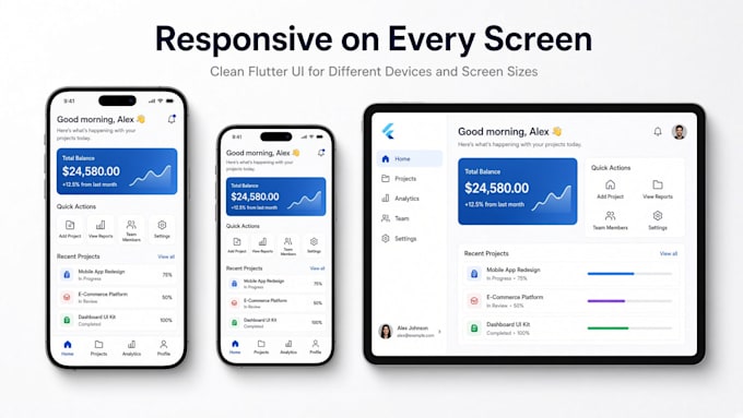 design and develop  modern cross platform  app frontend
